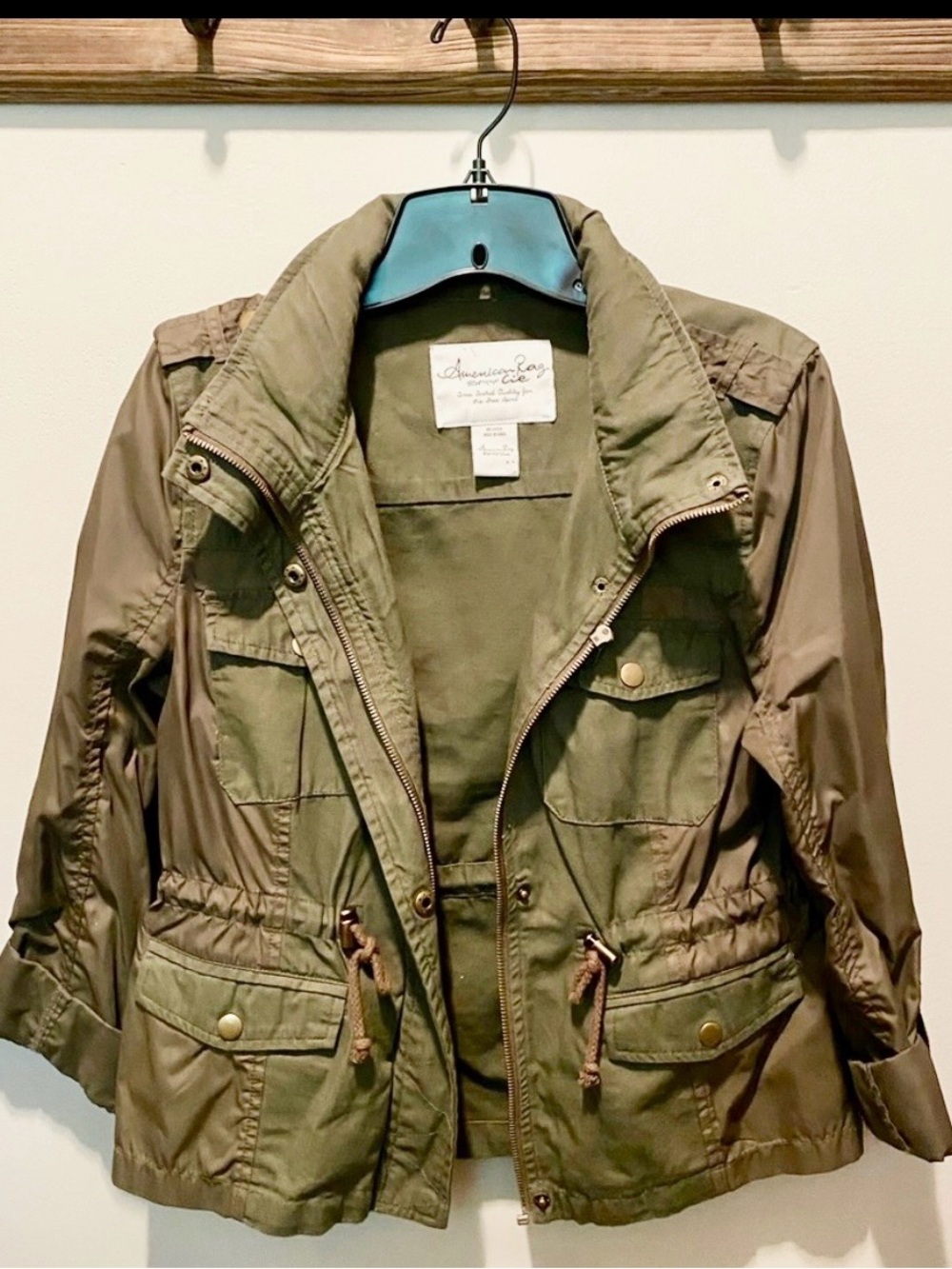 American Rag Olive Green Utility Jacket